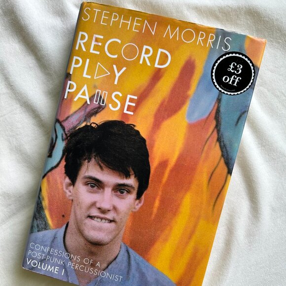 Stephen Morris Joy Division Memoir - Picture 1 of 4